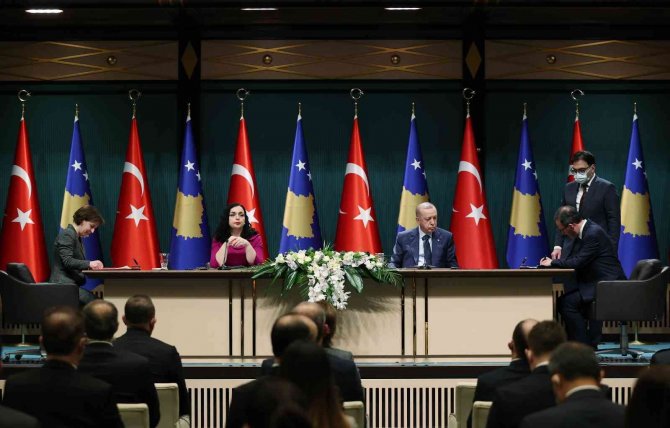 Erdoğan-osmani Ortak Basın Toplantısı