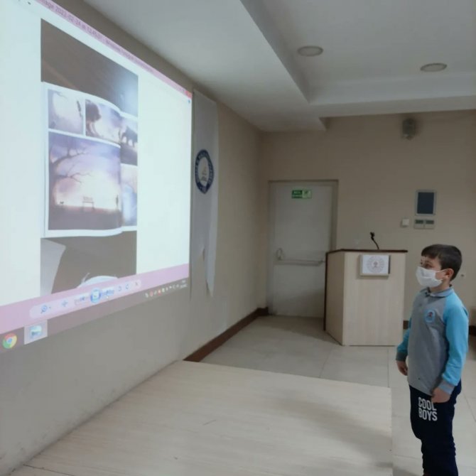 Minikler Kütüphanede Buluşmaya Devam Ediyor
