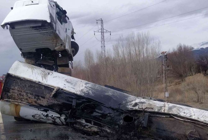 Erzincan’da Trafik Kazası: 1 Yaralı