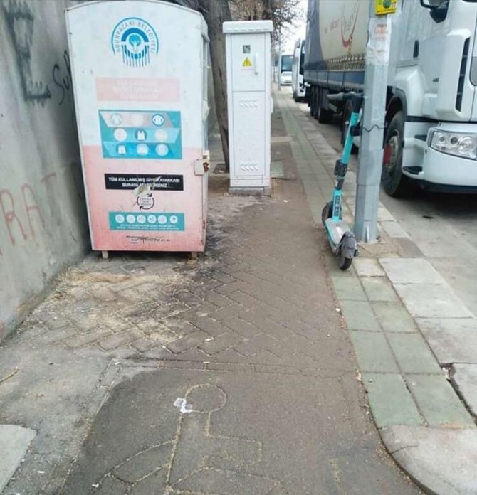 Engelli Rampasında Engelliye Geçit Yok