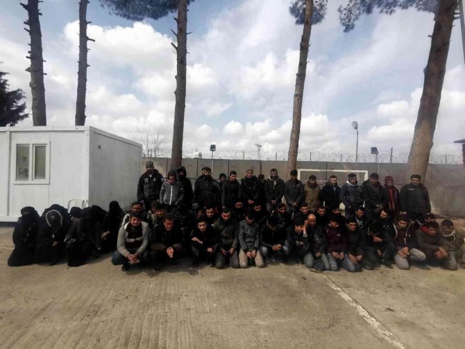 Kilis’te 134 Düzensiz Göçmen Yakalandı