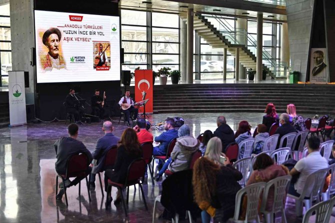 Osmangazi’de Aşık Veysel Türküleri Yankılandı