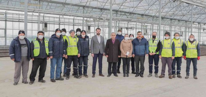 Kütahya Belediyesi Kendi Çiçeğini Üretiyor