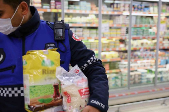 Zabıtadan Marketlerde Etiket Denetimi