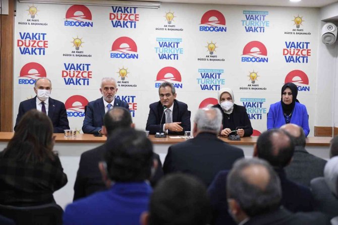 Bakan Özer’den Ak Parti Ve Mhp’ye Ziyaret