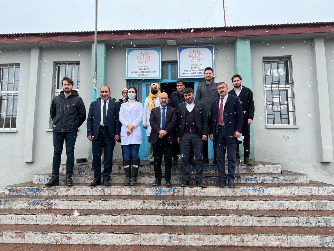 Selim Belediyesi’den Okullara Kitap Desteği