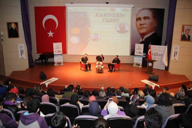 Tokat’ta Kariyer Gününe Şampiyon Şef Konuk Oldu
