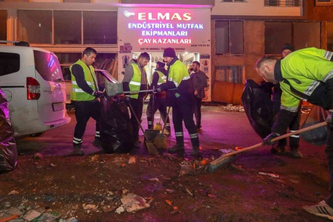 İ̇pekyolu Belediyesinden Bahar Temizliği