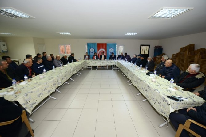 Başkan Yılmaz Çiftçileri Dinledi