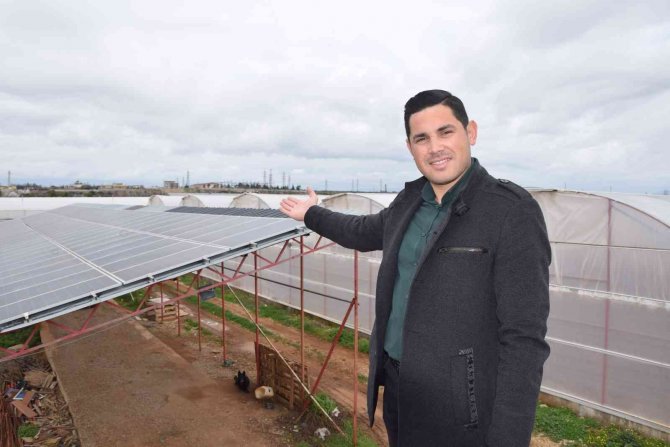 Hibe Desteğiyle Sera Kurdu, Ürettiği Elektriğin Fazlasını Satmaya Başladı