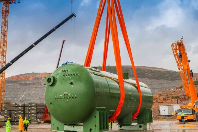 Akkuyu Ngs’nin Birinci Güç Ünitesinde Ana Ekipmanın Montajı Yapıldı