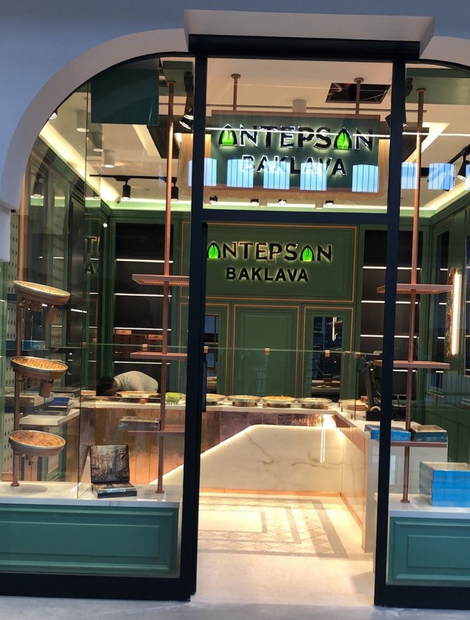 İ̇stanbul Galataport’taki Tek Gaziantepli Firma Antepsan Baklava