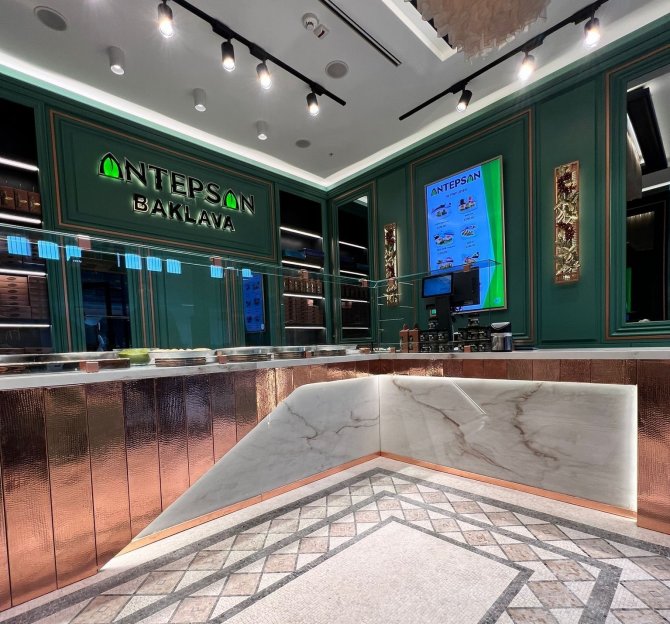 İ̇stanbul Galataport’taki Tek Gaziantepli Firma Antepsan Baklava