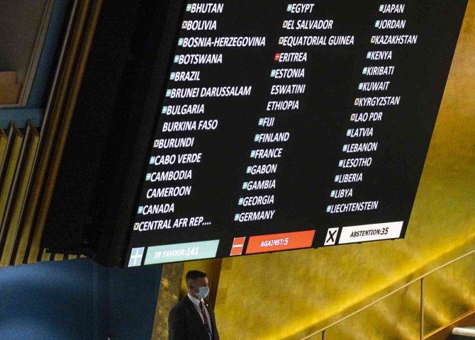 Bm’den Rusya’ya Kınama
