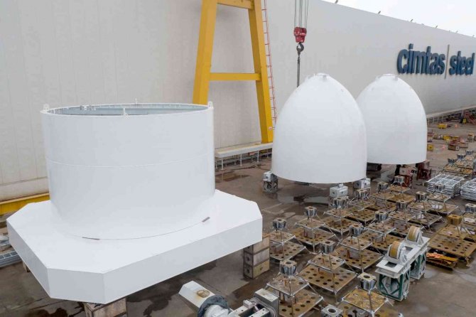 1915 Çanakkale Köprüsü’nün Kulelerinde Yer Alacak Top Mermisi Figürleri Yola Çıktı