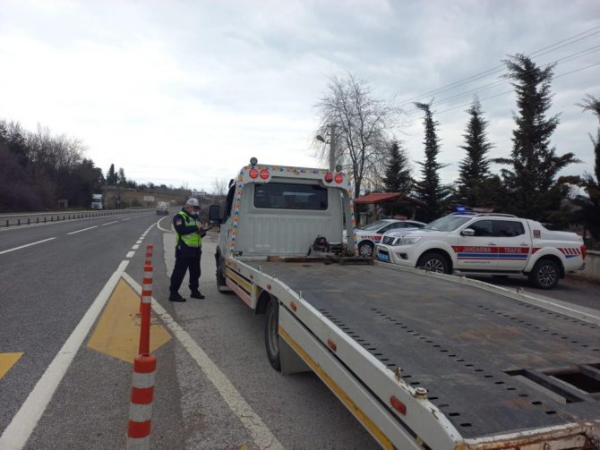 Jandarma Ekipleri Havadan Ve Karadan Denetim Yaptı