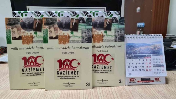 Emet Belediyesi Öğrencilere “Milli Mücadele Hatıralarım” İsimli Kitap Hediye Etti