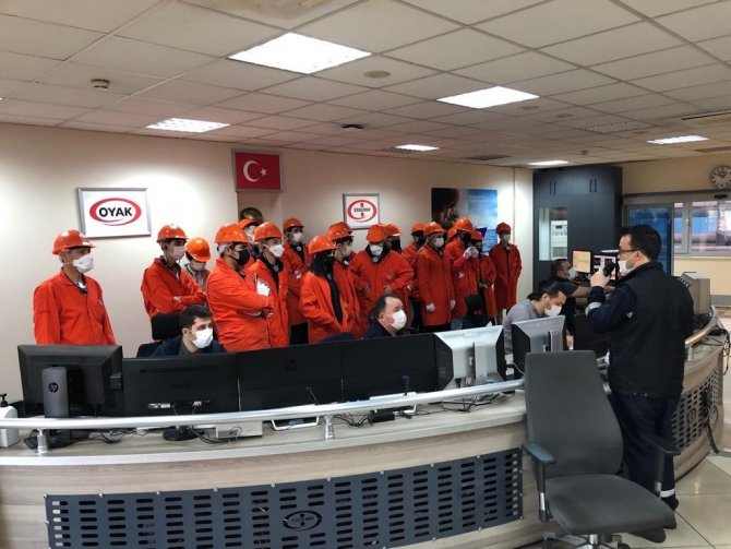 130 Lise Öğrencisi Erdemir’i Ve Üretim Süreçlerini İnceledi