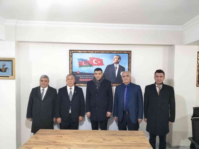 Milli Eğitim Müdürü Servet Canlı’dan Serdar Ünsal’a İadeyi Ziyaret