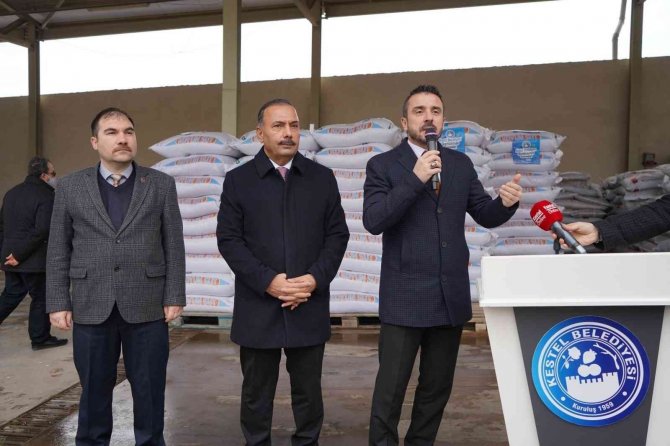 Kestel Belediyesi’nden Hayvan Üreticisine Büyük Destek