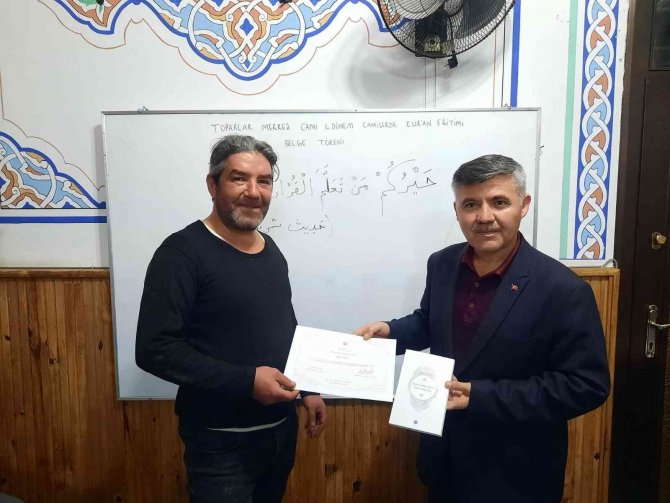 Köyceğiz’de Vatandaşlar Kur’an-ı Kerimi Öğrenmenin Mutluluğunu Yaşadılar