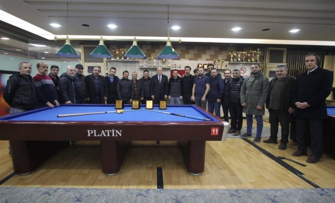 Kurtuluş Kupası 3 Bant Bilardo Turnuvası Sonuçlandı