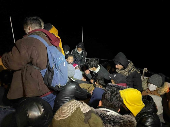 Bodrum’da 42 Düzensiz Göçmen Kurtarıldı