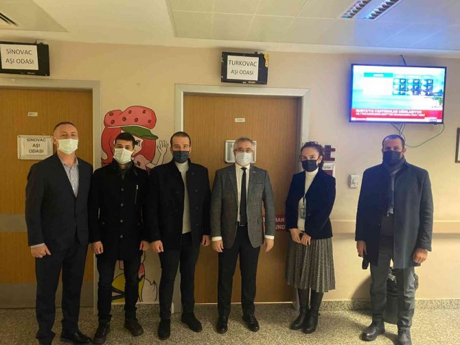 Kdz. Ereğli Müsi̇ad Başkanı Çınar Turkovac Aşısı Oldu