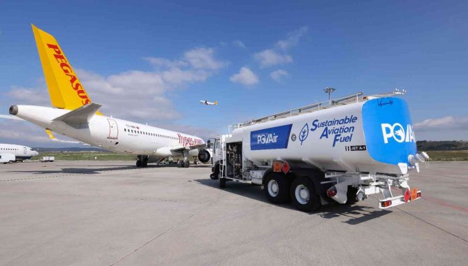 Pegasus, Sürdürülebilir Havacılık Yakıtı (Saf) İle Türkiye’de İlk Uçuşunu Gerçekleştirdi