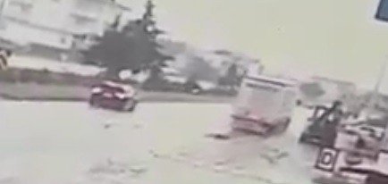 Samsun’da Ki Feci Kazanın Kamera Kayıtları Ortaya Çıktı