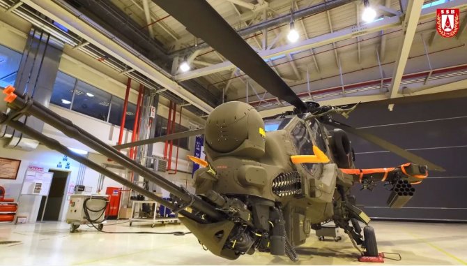 Jandarma Genel Komutanlığına Bir Atak Helikopteri Daha