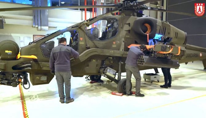 Jandarma Genel Komutanlığına Bir Atak Helikopteri Daha