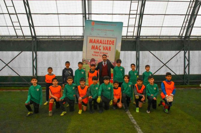 Elazığ’da ’Mahallede Maç Var’ Organizasyonu Başladı