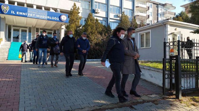 Tekirdağ Merkezli 4 İlde Fetö Operasyonu: 10 Gözaltı