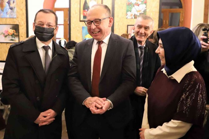 El Sanatları Sergisi Ziyaretçileriyle Buluştu