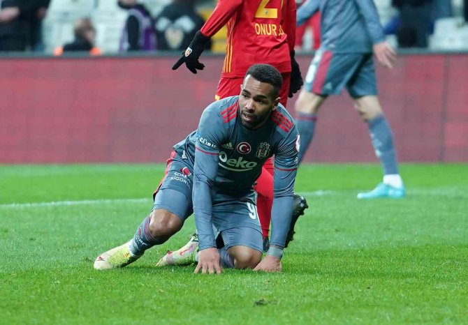 Ziraat Türkiye Kupası: Beşiktaş: 1 - Kayserispor: 1 (İ̇lk Yarı)