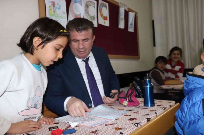 Milli Eğitim Müdürü Aşçı Kahta’da İncelemelerde Bulundu