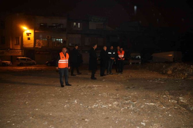 Beyazgül, Sarayönü Kızılay Meydanını İnceledi