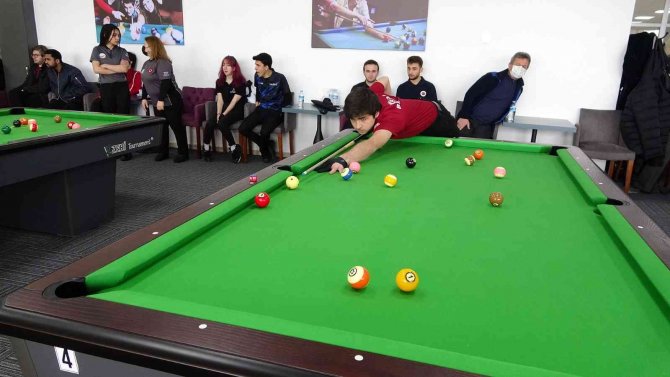 Üniversiteler Arası Bilardo Şampiyonası Sinop’ta Başladı