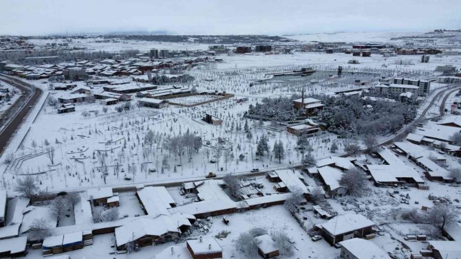 Çorum’da Kar