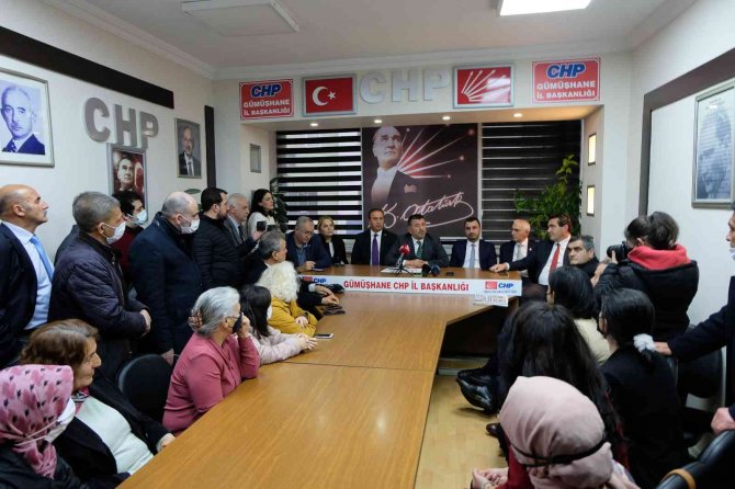 Chp Esnaf Masası 12 Vekille Gümüşhane’de