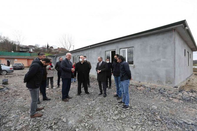 Başkan Aygün, İ̇shakçılar’daki Projeleri İnceledi
