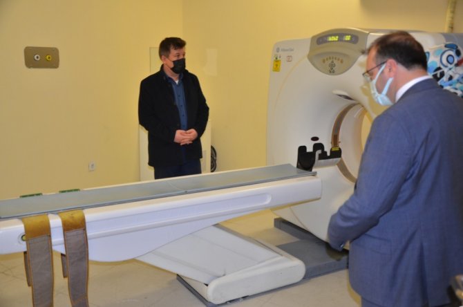 Emet Dr. Fazıl Doğan Devlet Hastanesi’ne Yeni Bilgisayarlı Tomografi Cihazı