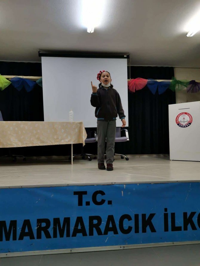 İ̇stiklal Marşı’mızı Güzel Okuma Yarışması Ergene Birincileri Belli Oldu
