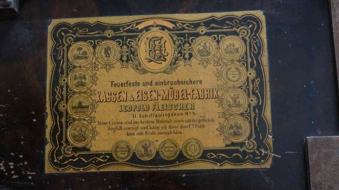 Alman Yapımı 139 Yıllık Para Kasası Müzeye Kaldırılacak