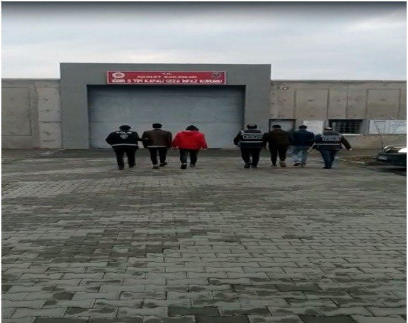 Iğdır’da Hırsızlık Zanlısı 6 Kişi Tutuklandı