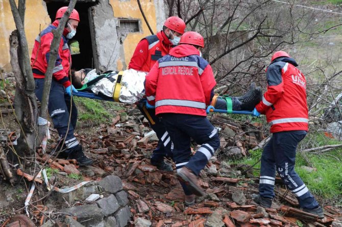 Karabük’te 6.5 Büyüklüğünde Deprem Tatbikatı