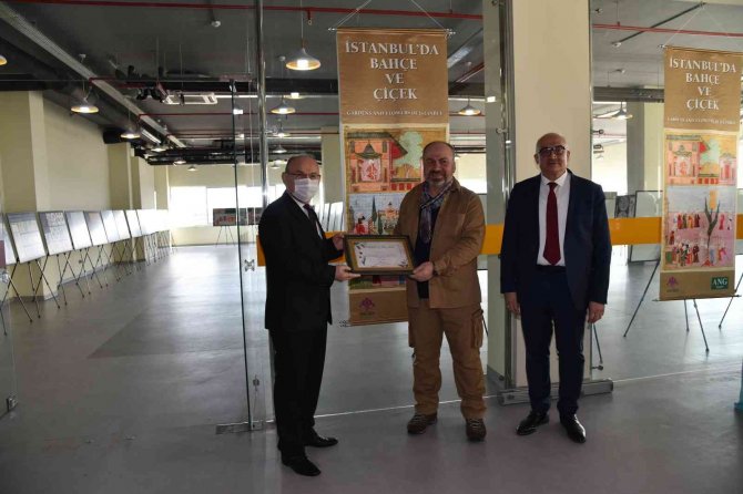 Manisa’da ‘İ̇stanbul Bahçe Ve Çiçek’ Resim Sergisi Açıldı