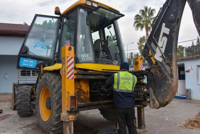 Meski̇, Araç Ve İş Makinelerini Bakım Ve Onarımdan Geçiriyor