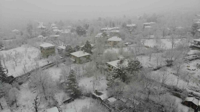 Karabük Baharı Karla Karşıladı
